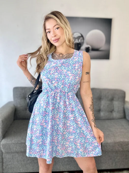 Vestido  de  Fibrana