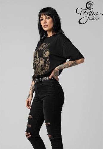 Remera Oversize Unisex - Diseño con Grabado Laser
