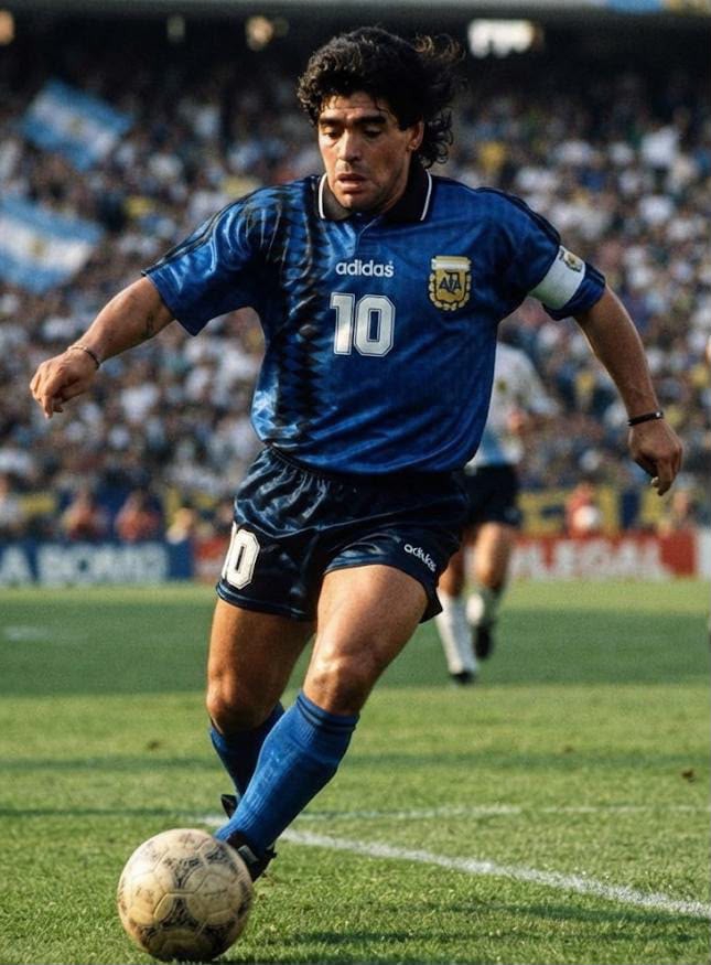 Camiseta  Retro Afa 94 Brillosa. - Imagen 2
