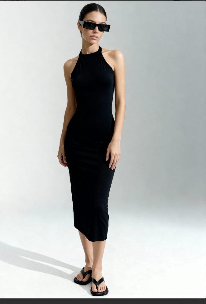 Vestido con Tajo - Imagen 2