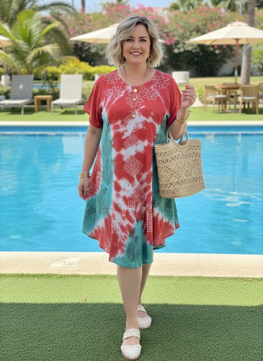 Vestido Batik Bambula Hindú - Imagen 2