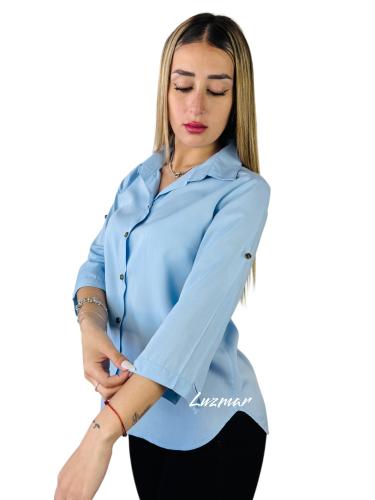 Camisas Lisas Manga 3/4 - Miniatura 2