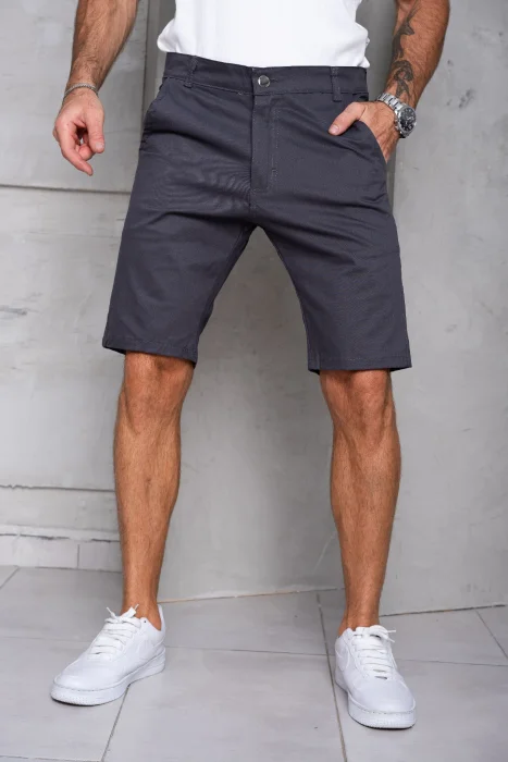 Bermudas Bolsillo Chino Gabardina Elastizada 2 % Spandex
