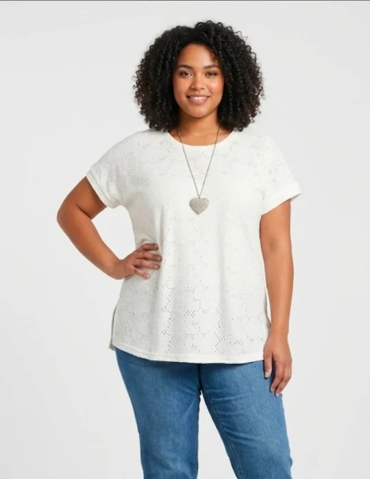 Remera Xxl Broderí
