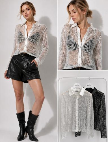 Camisa con Brillo