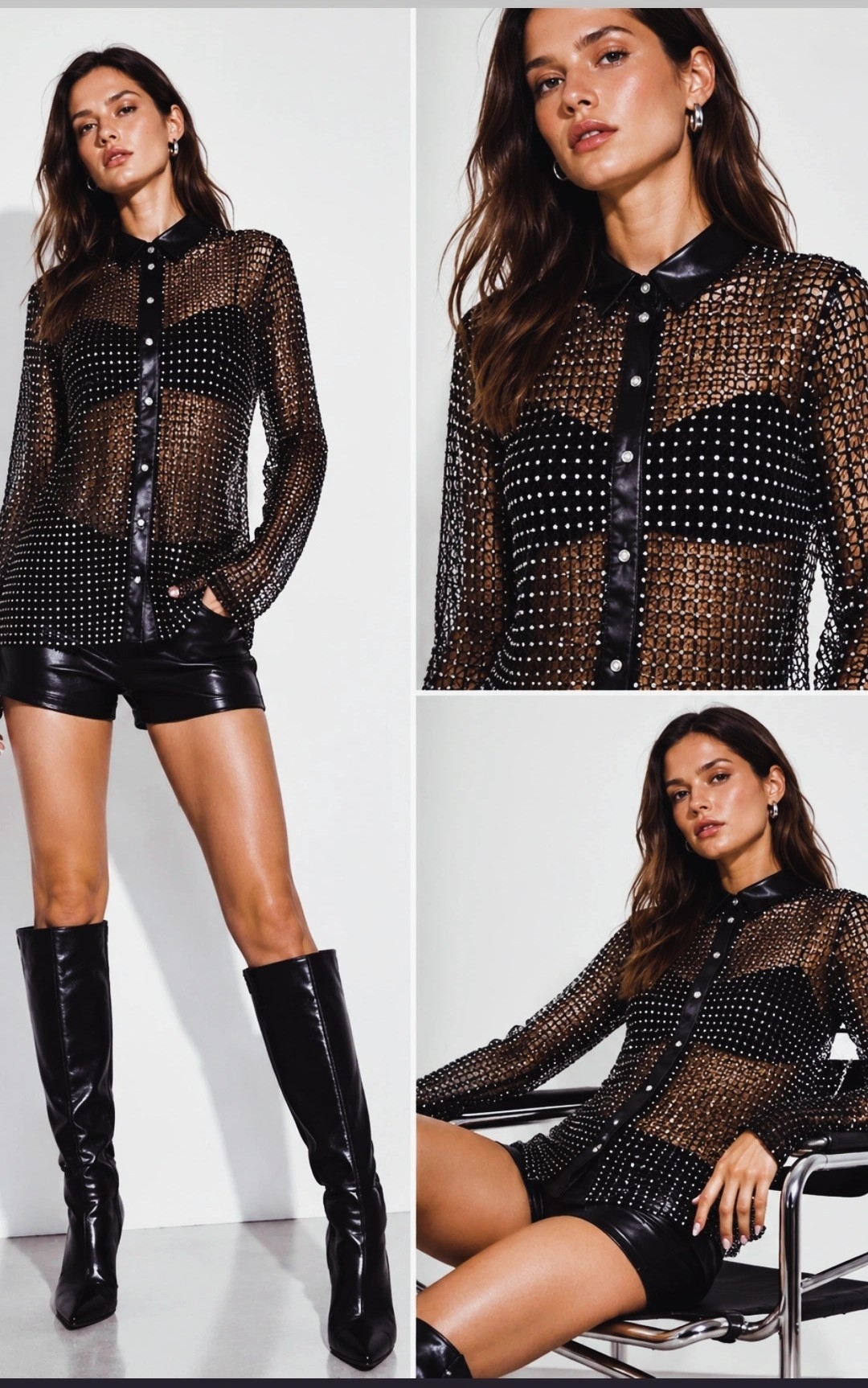 Camisa con Brillo - Imagen 2