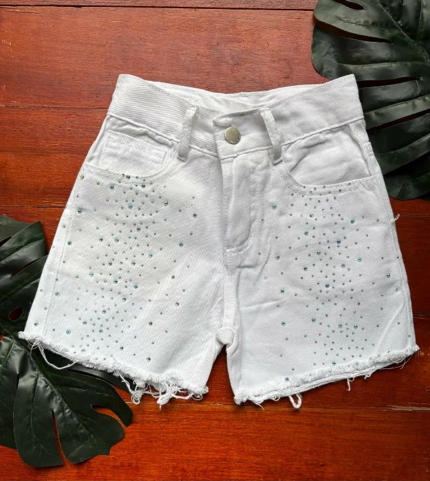 Bermuda Mom Unisex C/strass