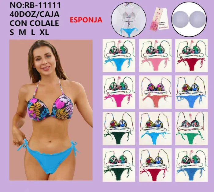 Biquinis Importadas  con Colaless  Fru Fru