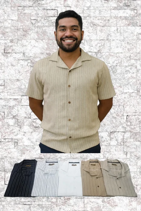 Camisa Crochet Algodón