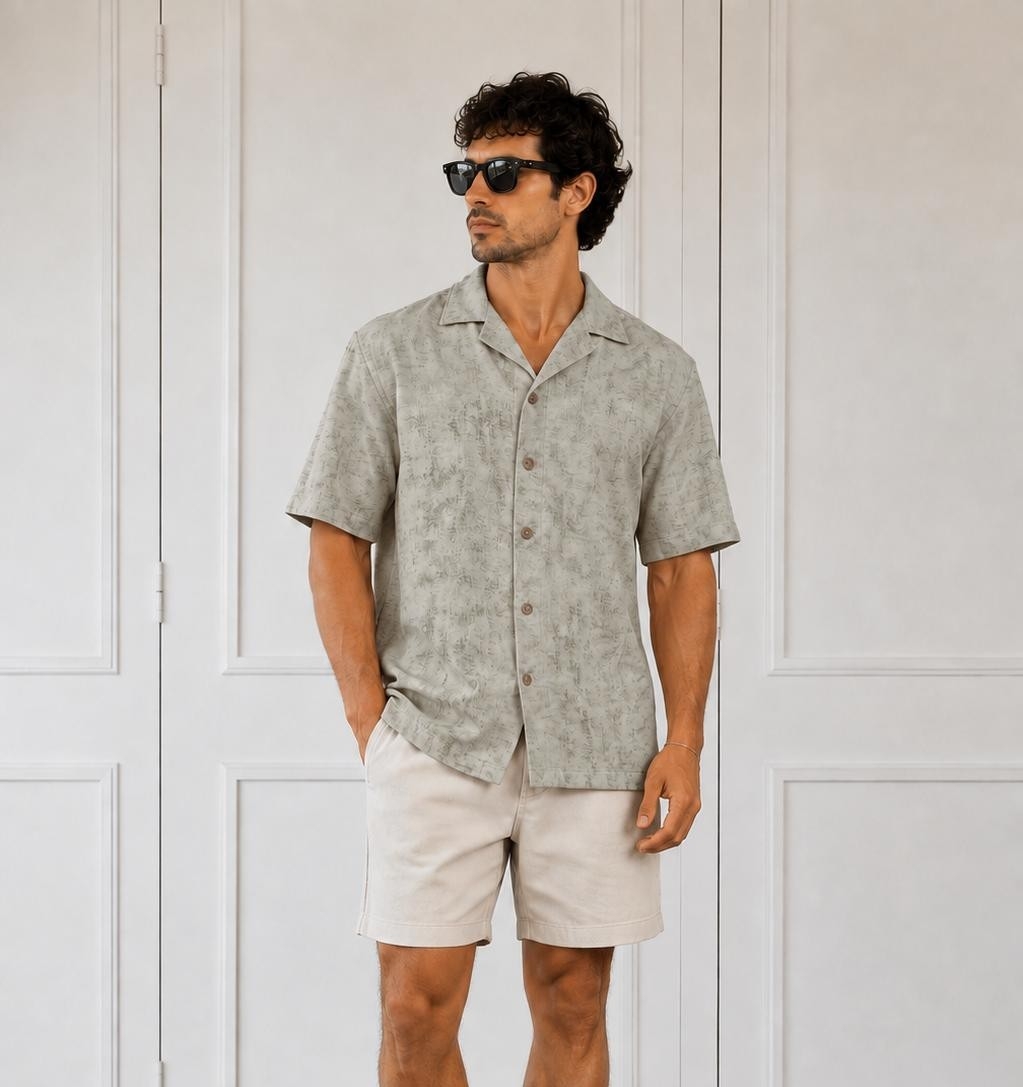 Camisa  Oversize Lino Vintage - Imagen 3