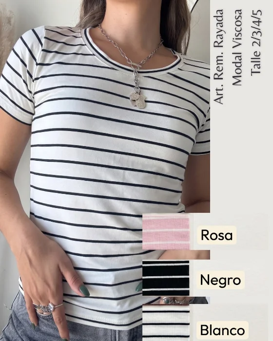 Remera Rayada