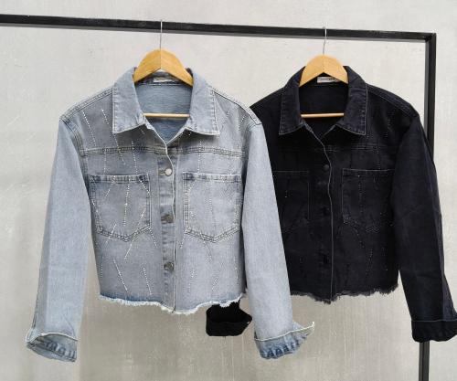 Campera Jean con Piedras
