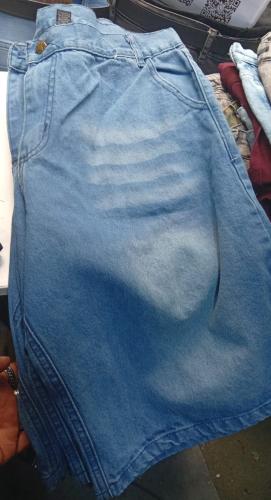 Jean Baggy Oxido Mujer Pantalon Corto Ancho Denim Y2k 2000's Dama  Hotsale Unisex - Miniatura 3