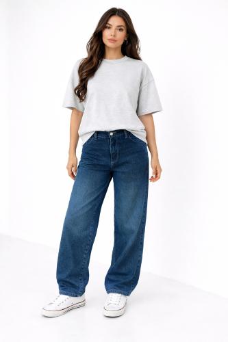 Jean Baggy Óxido Mujer Pantalon Ancho Corto Pinterest 2000's Hotsale Promos Unisex - Miniatura 2