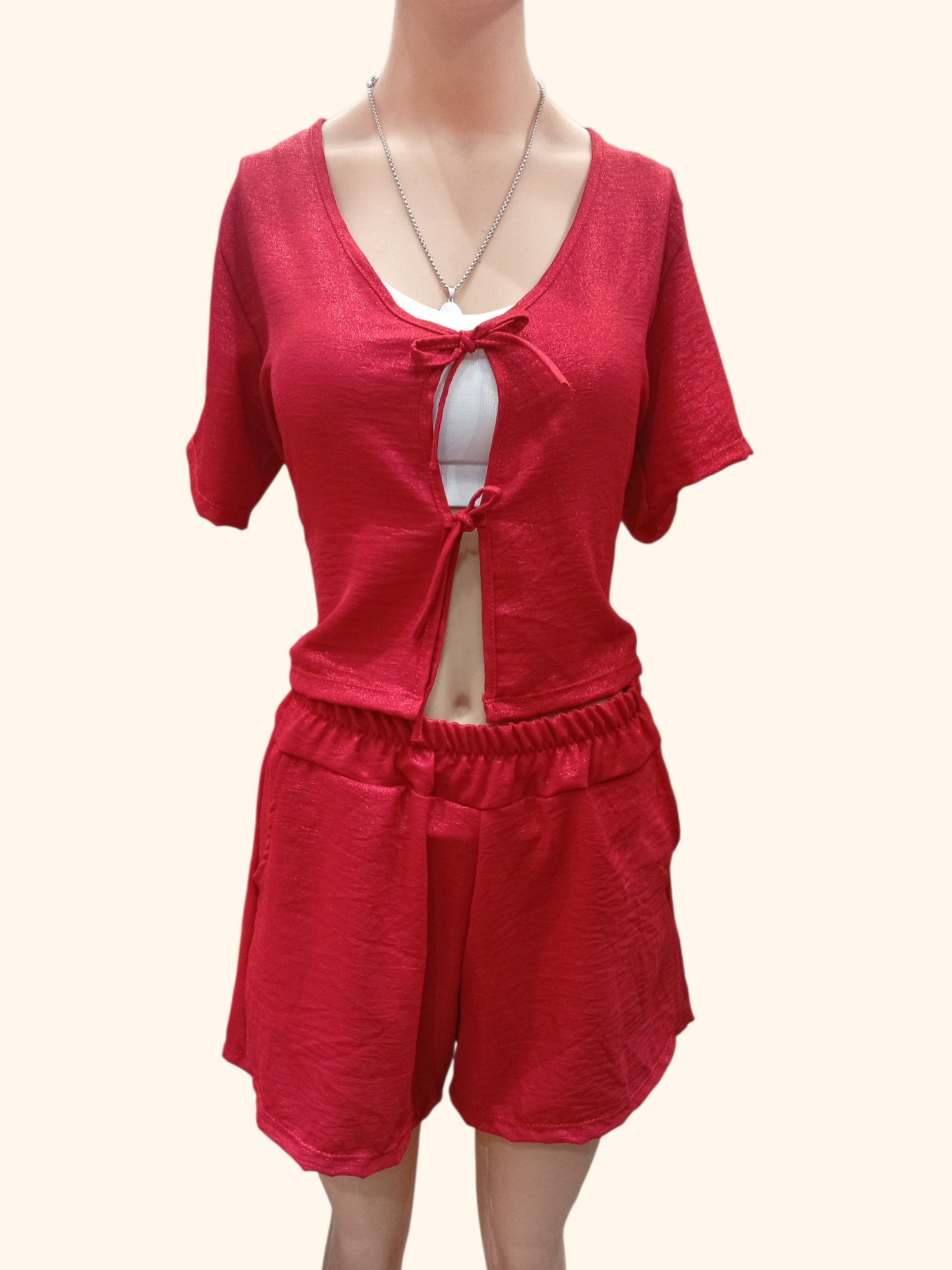 Remera y Shorts (conjunto  de Lino Cey) - Imagen 6