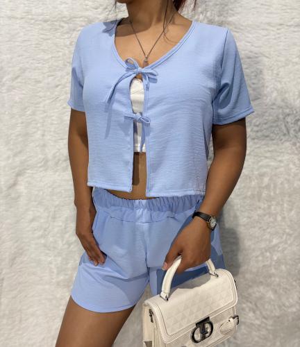 Remera y Shorts (conjunto  de Lino Cey)