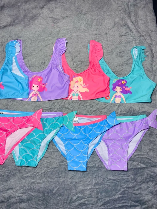 Bikini Sirena Com Escamas
