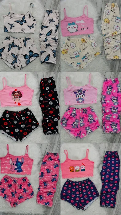 Pijamas 3  Piezas
