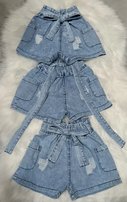 Shorts Jeans Camisero  Niña