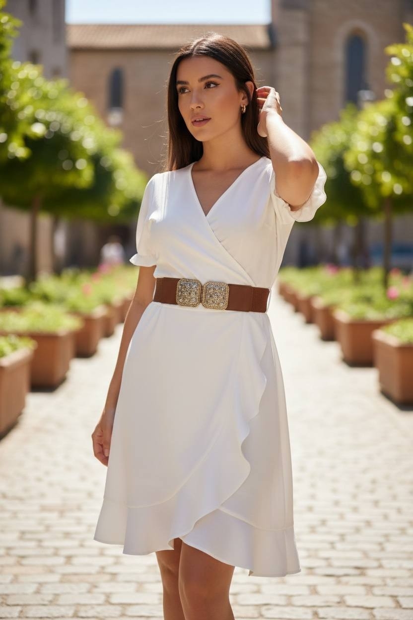 Vestido Agata de Crep Sastrero - Imagen 5