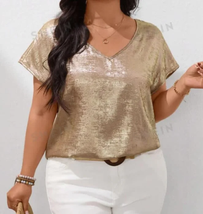Blusa Metalizada