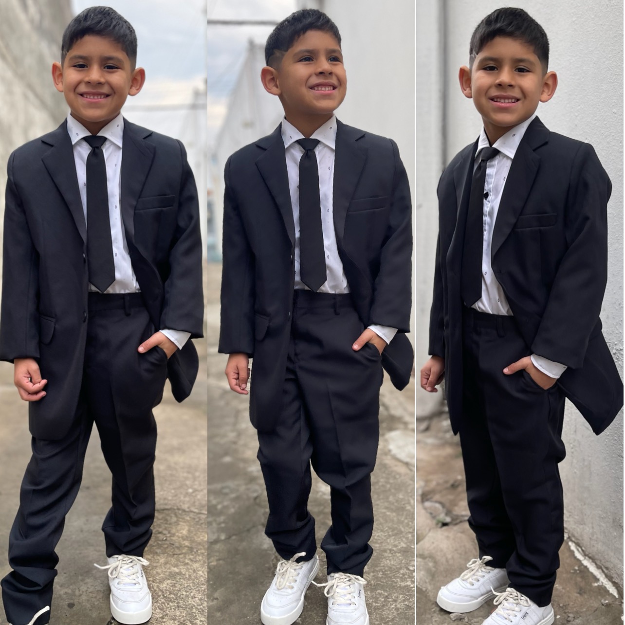 Trajes de Niños Negro para Eventos - IMG_8736.jpeg