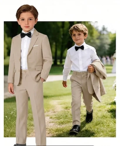 Traje Negro Niño Formal para Eventos