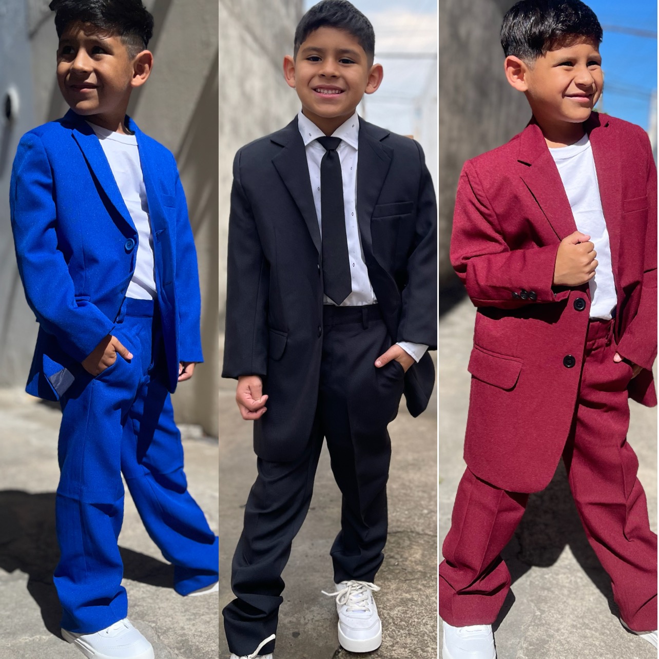Traje Niño Azul  Formal de Vestir 2 Piezas - IMG_8739.jpeg