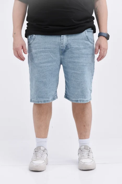 Bermudas Jeans Corte Clásico Talles Especiales