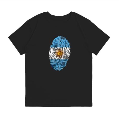 Unisex - Remera Ovsize Argentina Huella - Miniatura 1