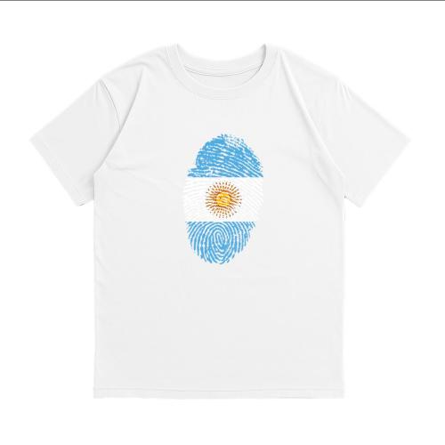 Unisex - Remera Ovsize Argentina Huella - Miniatura 2