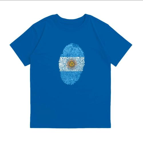 Unisex - Remera Ovsize Argentina Huella - Miniatura 3
