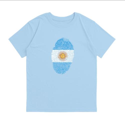 Unisex - Remera Ovsize Argentina Huella - Miniatura 4