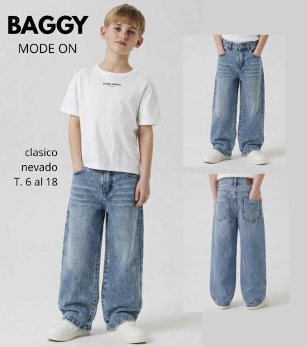 Baggy Nevado con Bigotes