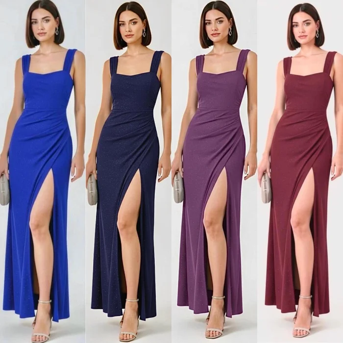 Vestido Glitter Elastizado