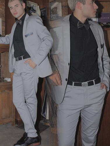 Traje de Gabardina Elastizado de Hombre - Miniatura 2
