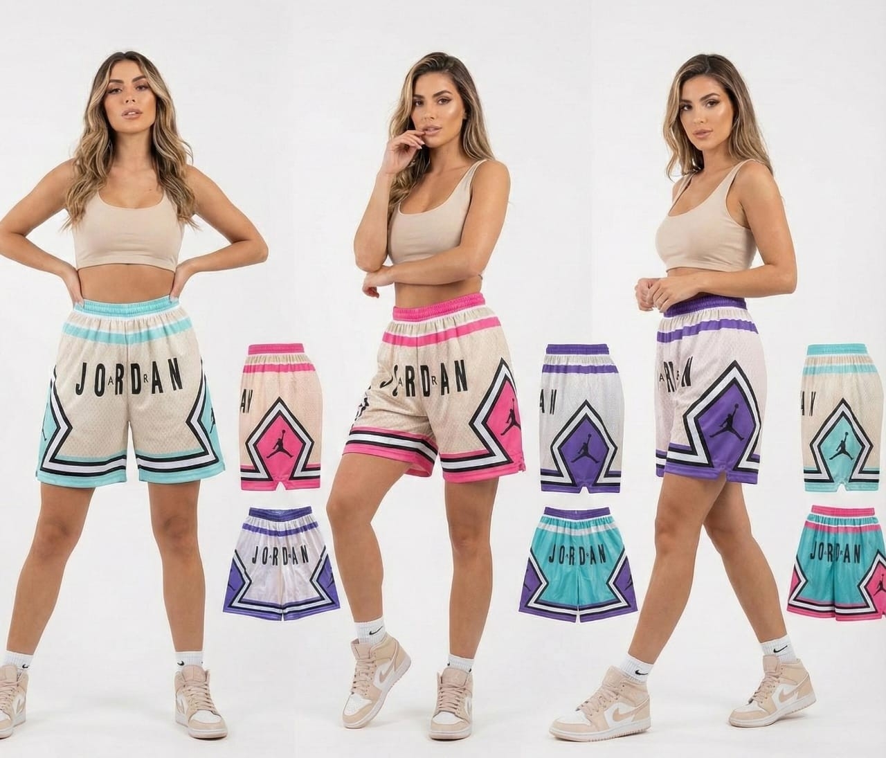 Short Jersey Set de Dama Muy Lindo Calidad - Imagen 2