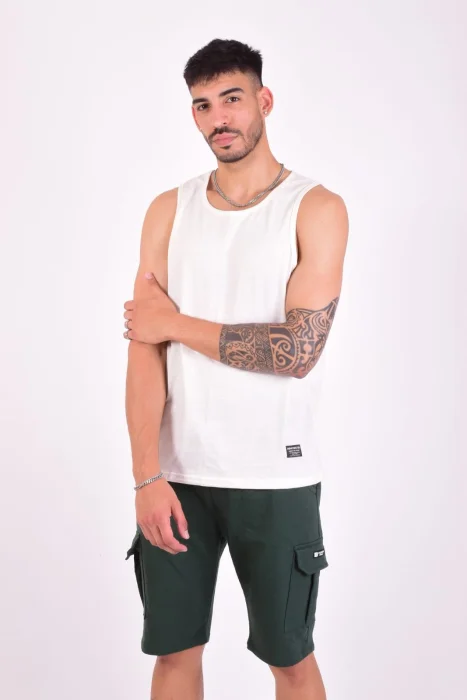 Musculosas Algodón Peinado