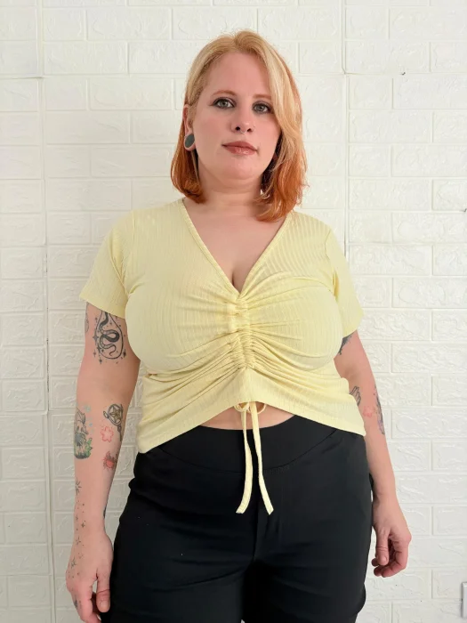 Remera Frunce