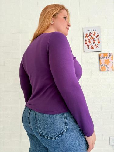 Camiseta Escote de Modal Soft - Miniatura 2