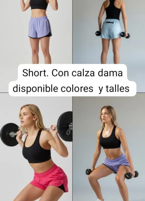 Short con Calza de Dama