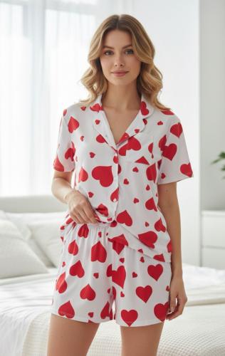 Pijamas Camisa Shorts - Miniatura 4