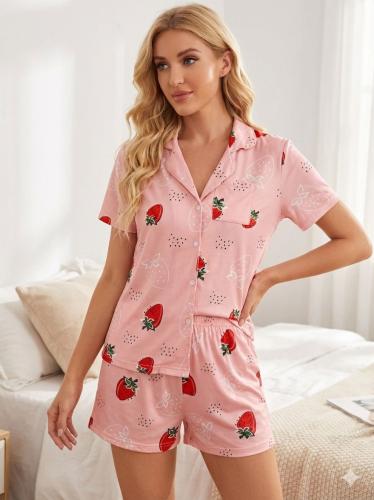 Pijamas Camisa Shorts - Miniatura 6