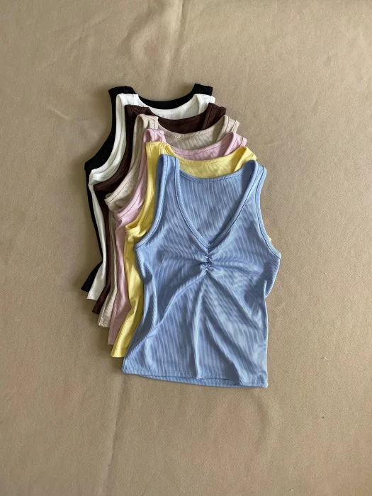 Musculosa con Frunce