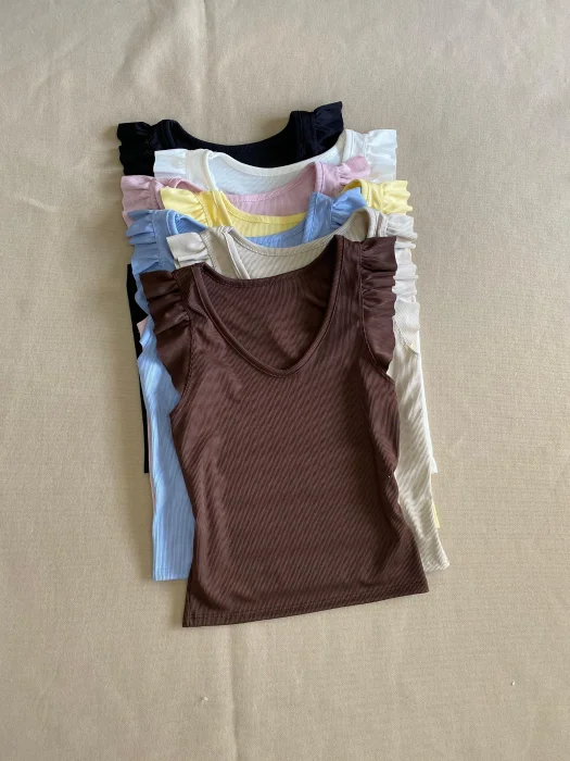 Musculosa con Volado