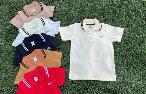 Chombas Lct de Niño Algodón Peinado Premium - Miniatura 2