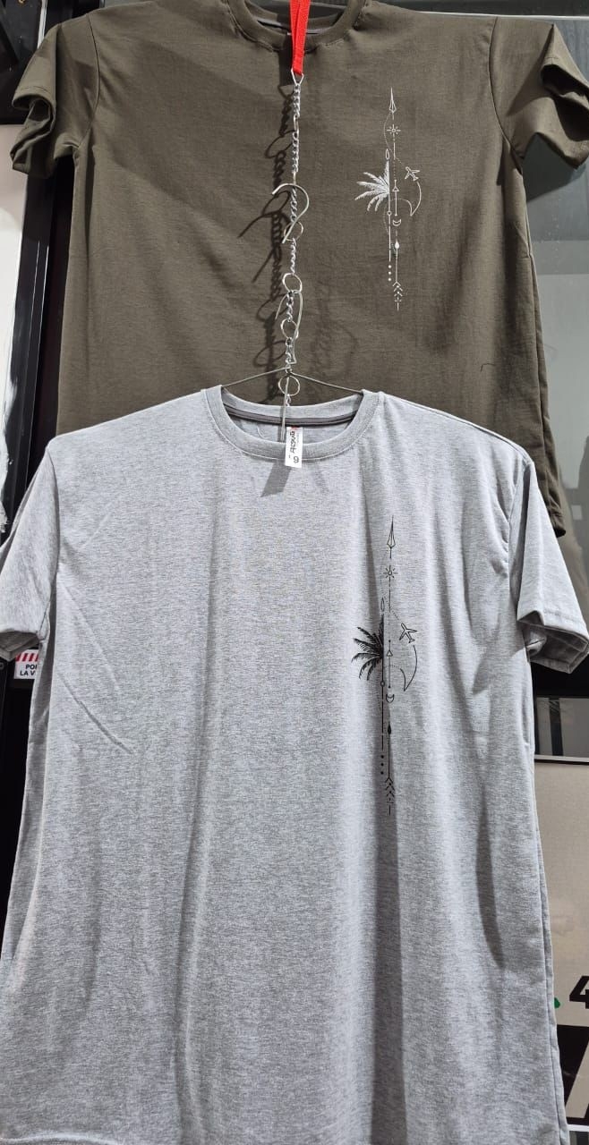 Remeras Hombre Talles Especiales Algodón Peinado - Imagen 3