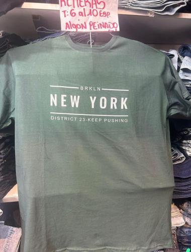 Remeras Hombre Talles Especiales Algodón Peinado - Miniatura 6