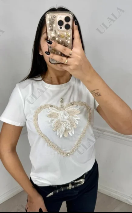 Remera de Algodón Spandex Importada