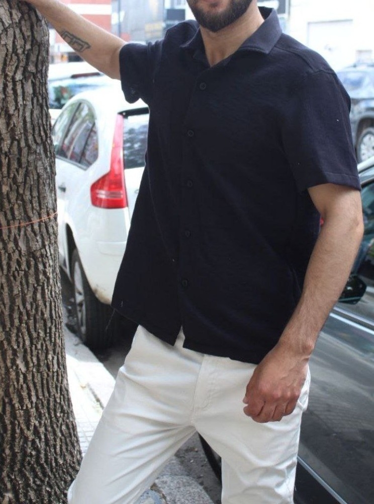 Camisa de Wafle Algodón - Imagen 2